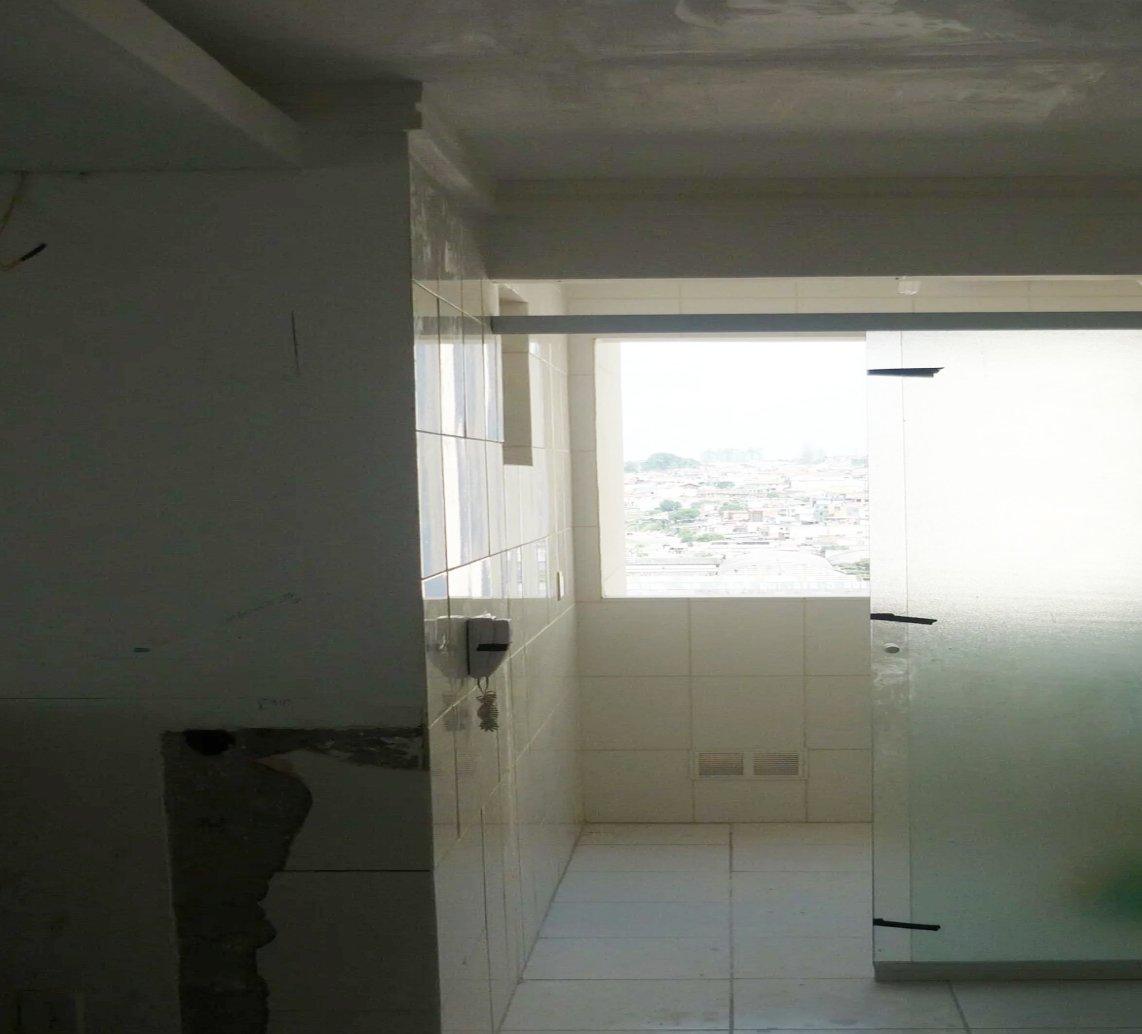 Área de serviço em obra